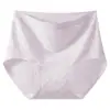 Calcinha Feminina de Cintura Alta, Algodão Puro, Antibacteriana 10A, Gancho Estendido, Sem Costura, Estampa Floral, Classe A, Estilo Novo, Controle de Barriga, Calcinha para Meninas