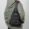 Nova bolsa de peito casual para viagem, bolsa esportiva multifuncional para atividades ao ar livre, bolsa de ombro transversal masculina moderna de grande capacidade