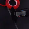 Empaque individual transparente acrílico sin costuras cinta de doble cara adhesivo fuerte impermeable alta temperatura película roja cinta de doble cara