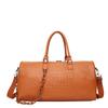 Bolsa de Viaje para Distancias Cortas, Bolsa de Fitness de Cuero Suave Repelente al Agua de Gran Capacidad, Bolsa de Fin de Semana, Nueva Bolsa Ligera Transfronteriza para Mujeres Modernas