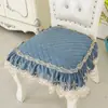 Almofadas para Mesa de Jantar e Cadeiras Estilo Europeu, Novas Almofadas de Assento de Inverno, Almofadas Ampliadas para Cadeiras de Jantar de Casa e Restaurante, Capas para Bancos