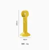 Almofada anti-colisão para maçaneta de porta, batente de porta para portas de quarto, ventosa para fixação de janelas, batente de porta sem furos, batente de porta de silicone