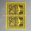 Papel Ritualístico Judaico para Oferendas, Série C, Folhas 26*19cm, Papel Amarelo de Qualidade Premium para Culto aos Ancestrais