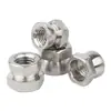 Porca Hexagonal de Aço Inoxidável 304 Twist-Off Antifurto 316L Porca Twist-Off Antidesmontagem M6M8M10 M12