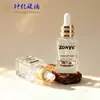 Botella gotero con base de rejilla cuadrada 30ml Botella de muestra de aceite esencial Botella dispensadora de líquido de esencia cuadrada Botella de líquido cosmético