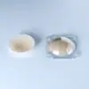 Parche de silicona redondo ultraplano para el pecho de 10 cm, europeo y americano, transpirable, color sólido, parche de silicona para el pecho, sexy, sin marcas, anti-golpes