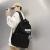 Mochila sencilla para niños, estudiantes universitarios y estudiantes de preparatoria; mochila estilo universitario para niñas; Mochila de pareja estilo coreano