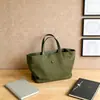 Bolso de Mano Simple Estilo Nuevo de Verano para Mujer, Gran Capacidad, Bolso Tote Versátil, Tela de Nylon Casual Estilo Coreano Bolso de Mano para Viajar