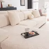 Funda de Sofá de Color Sólido Color Crema Modelo Nuevo 2026 Universal para Todas las Estaciones Protector de Sofá de Tres Plazas y Sofá con Chaise Longue Cojín Venta al por Mayor