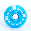 Fábrica de origen 80 de grosor 24 pu rueda flash coche de giro rueda silenciosa rueda de coche de giro accesorios para coche de giro