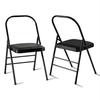 Silla de Yoga Iyengar Ejercicio Silla de Ejercicio Yoga Estiramiento Auxiliar Soporte Lumbar Silla de Fitness Engrosada Plegable