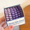 Macaron Elástico Alto Anel de Cabelo Não Danifica Cabelo Laço de Cabelo Linha de Telefone Elástico de Cabelo Corda de Cabelo Temperamento Adulto Temperamento de Celebridade da Internet