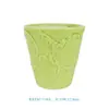 Maceta de Cerámica con Relieve Estilo Ins en Colores Macarrón con Diseños Vintage, Adecuada para Suculentas y Plantas Verdes, Decoración de Escritorio y Recipiente para Arreglos Florales