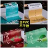 Adesivo de Etiqueta Autoadesiva Rolo Personalizado Impressão em Papel Térmico Transparente Novo Bebida para Viagem Etiqueta Comercial Adesivo de Selo