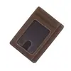 Porta-Cartões RFID Anti-Roubo de Peça Única Personalizado Transfronteiriço Ultra Fino Multifuncional Porta-Cartão de Identidade Porta-Cartões de Cor Pura Texturizado