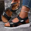 Sandalias Casuales Transfronterizas Europeas y Americanas 2026 Comercio Exterior Verano Moda Femenina Talla Grande Cómodas Nuevo Estilo Venta al por Mayor Talla Grande