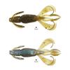 Isca Artificial Macia Camarão Flutuante Isca Duas Cores Isca para Robalo Isca para Peixe Mandarin 7cm Equipamento de Pesca Atacado Um Pacote
