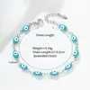 Pulsera Transfronteriza Ojo de Demonio Cruzado Europeo Americano de Oriente Medio Acero Inoxidable Moda Ojo de Aceite Goteante Joyería Personalizada Unisex