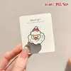 Broche de joyería de aceite de goteo de alta gama estilo bosque caricatura 2026 nuevo pin al por mayor insignia navideña linda europea y americana