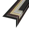 Tiras Antideslizantes para Escaleras de Aleación de Aluminio, Tiras Antideslizantes para Peldaños Exteriores, Tiras Protectoras de Borde de Cierre para Azulejos Metálicos en Forma de L