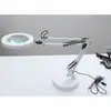Lupa de Aumento com Luz Personalizada no Atacado, Lupa de Mesa Portátil Dobrável para Uso Doméstico, Adequada para Pessoas Idosas Ler Jornais e Reparos Eletrônicos