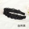 Diadema con peluca de trenza espiga del mismo estilo que Yang Zi para mujer, trenza retorcida simulada, diadema de pelo trenzado informal, venta al por mayor de accesorios para el cabello