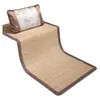 Tapete de Verão para Dormitório de Estudante Individual 0,8/0,9m Tapete de Bambu Quarto Cama Elástica Dobrável Tapete de Bambu Atacado Fabricante de Ajuda em Desastres
