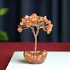 Venta Caliente Transfronteriza Árbol de Citrino Cuarzo Rosa Amatista Árbol del Dinero de Piedra Triturada Natural Artesanía Adorno de Escritorio