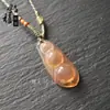 Pendente Natural Atacado Ágata Padrão Dragão Ruyi Nuvem Cadeado, Cadeado da Paz, Folha de Calcedônia, Cabacinha, Ornamento de Jade