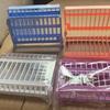 Rack de secagem de armazenamento de pratos dobráveis Rack de armazenamento de pratos de cozinha Rack de finos Rack de secagem de copos