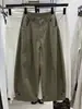 Pantalones casuales de pierna ancha, estilo coreano, de cintura alta, para trabajo, para mujer, nueva colección otoño 2026, corte holgado, adelgazantes, de pierna recta, versátiles, largos