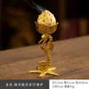 Nuevo Quemador de Incienso de Aleación de Cobre Estilo Chino, Pequeño Quemador de Incienso Nube Auspiciosa, Quemador Colgante de Grulla, Adorno Creativo para Uso Doméstico, Quemador de Incienso, Quemador de Sándalo
