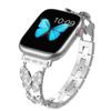 Adequado para Apple Watch10-1 Lista Completa da Série com Borboleta de Metal Cruz Completa Diamante Atacado Transfronteiriço