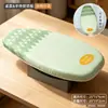 Mini tabla de planchar para el hogar, pequeña almohadilla para plancha eléctrica, tabla de planchar colgante, tabla de planchar de escritorio, tabla de planchar plegable de mano para uso en escritorio