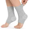 Tobillera de carbón de bambú, cálida y cómoda para otoño e invierno, hecha con fibras de bambú, tobillera de compresión tejida, calcetines para el cuidado del pie, para ventas transfronterizas