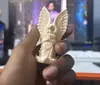 Produto Novo Mais Vendido Através das Fronteiras Ornamento Decorativo Anjo da Guarda Estátua de Oração Pequeno Ornamento Decoração de Mesa
