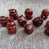 Talla en Madera de Sándalo Rojo Juego Completo de 12 Animales del Zodiaco Manijas Lindos Adornos Curativos de Escritorio Manijas Antiguas para Atracciones Turísticas