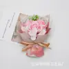 Día de San Valentín Mini Rosa Terminada Flor Hecha a Mano Simulación Flor Eterna Ramo Pequeño Recuerdo de Boda Regalo de Festividad
