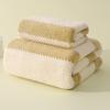 Toalha de Coral Fleece com Grade de Abacaxi para Lavar o Rosto, Absorvente para Banho, Espessa com Embalagem para Presente, Toalha de Mão, Pano de Rosto, Macia