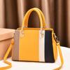 Bolso de Mujer de Comercio Exterior 2023 Nuevo Bolso de Mano Color Block Bolso de Moda para Mujer Bolso Cruzado Casual Bolso de Gran Capacidad para Mujer
