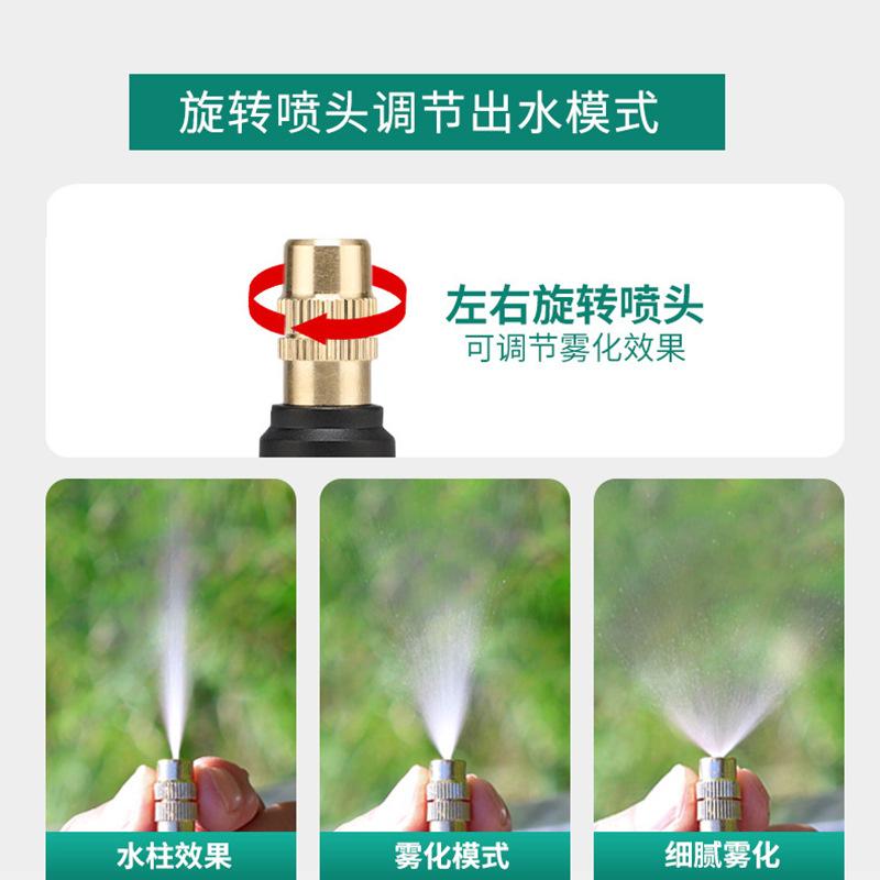 旋转喷头调节出水模式