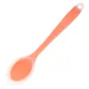 Colador pequeño compacto todo en uno de silicona de grado alimenticio cuchara de sopa pequeña ensalada para niños más cuchara mezcladora fábrica en stock