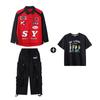 Roupas infantis de hip-hop, trajes de hip-hop, roupas infantis de hip-hop, roupas de performance de rua, roupas de performance para meninos, roupas de dança para meninas