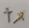 Joias de Comércio Exterior Colar de Aço Inoxidável Transfronteiriço Pingente de Cruz Pingente de Personalidade Colar de Pessoa da Moda Joias Banhadas a Ouro Luxo Leve