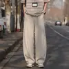 En Stock Verano 2026 Nuevo Estilo Estilo Old Money Patchwork Desestructurado Lino Sintético Moda Tallas Grandes Casual Pantalones Curvos para Hombre K6754