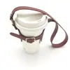 Juego de tazas de té de leche portátil tamaño ajustable juego de tazas de cuero diámetro 75-95 mm juego de tazas de café juego de tazas térmicas