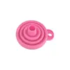 Funil Dobrável de Silicone Saco de Gelo Especial para Reabastecimento Funil de Despejo Ferramenta de Cozinha Funil de Reabastecimento Funil de Despejo Atacado