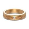Anillo de Plata de Ley S925 Estilo INS Explosiones de Viento para Hombres y Mujeres con Incrustación de Diamante Redondo, Sentido Pesado Simple, Moda Joker, Anillo de Pareja
