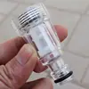 Conector de mangueira de entrada de água para lavadora de carro doméstica todo em cobre 4 vias de distribuição de água 6 bicos conector rápido bico da mangueira de entrada de água