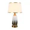 Lámpara de Mesa de Cerámica para Hoteles y Casas de Huéspedes, Especializada para Decoración de Lujo Minimalista, Lámpara de Mesa Decorativa Transfronteriza para Sala de Estar, Inteligente
